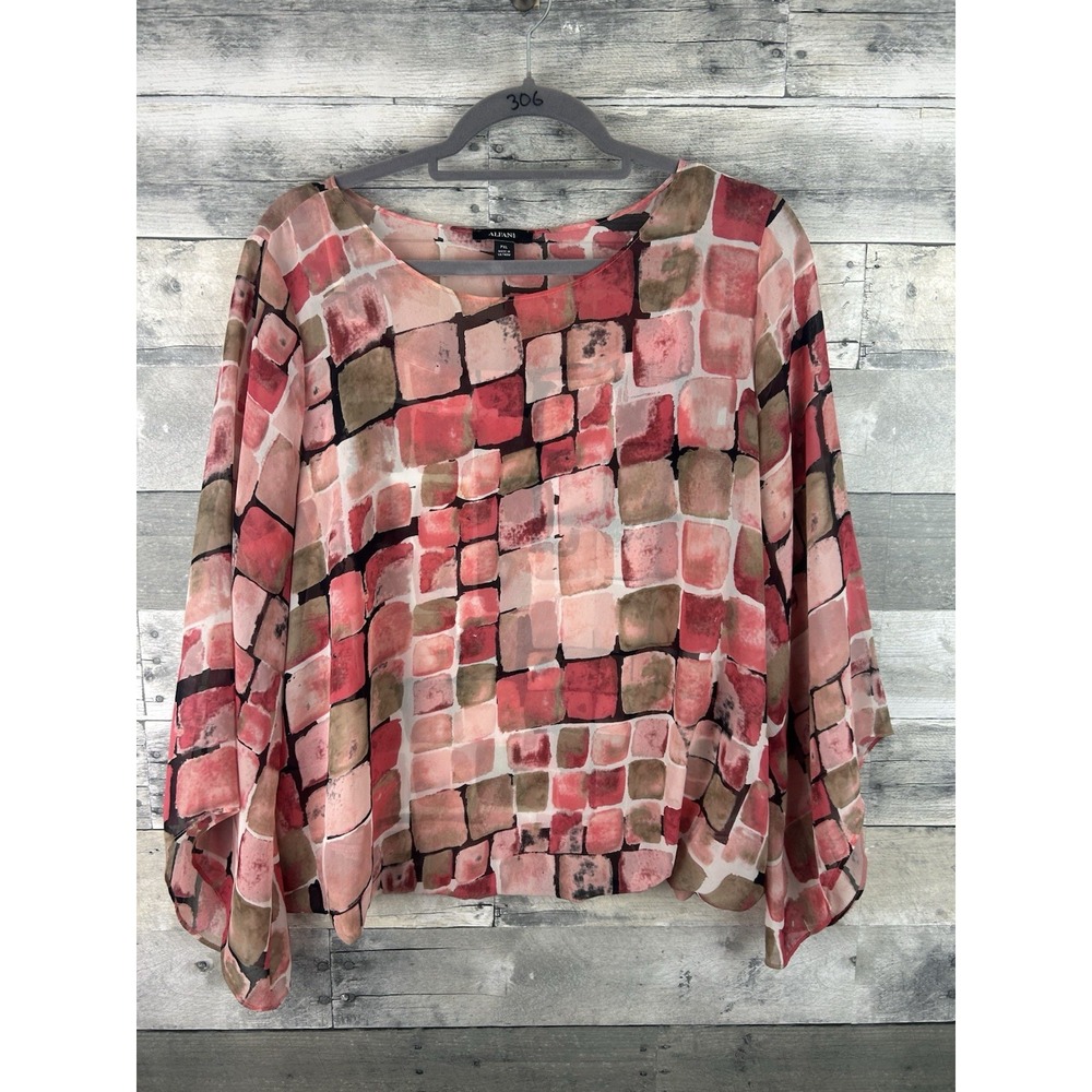 Alfani Petite XL Long Sleeve Blouse